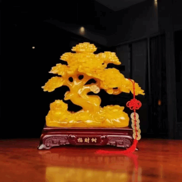 《金玉招财树》— 聚宝纳福