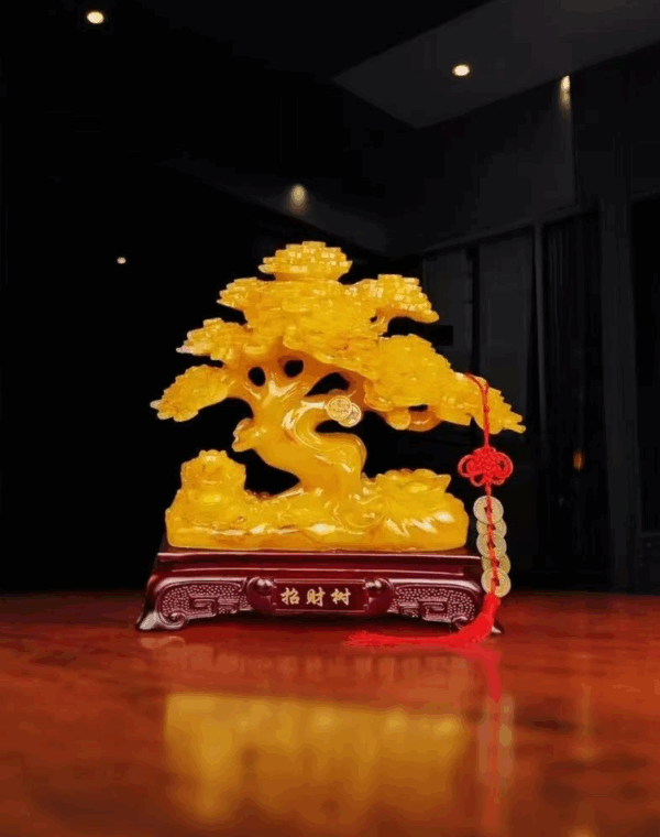 《金玉招财树》— 聚宝纳福