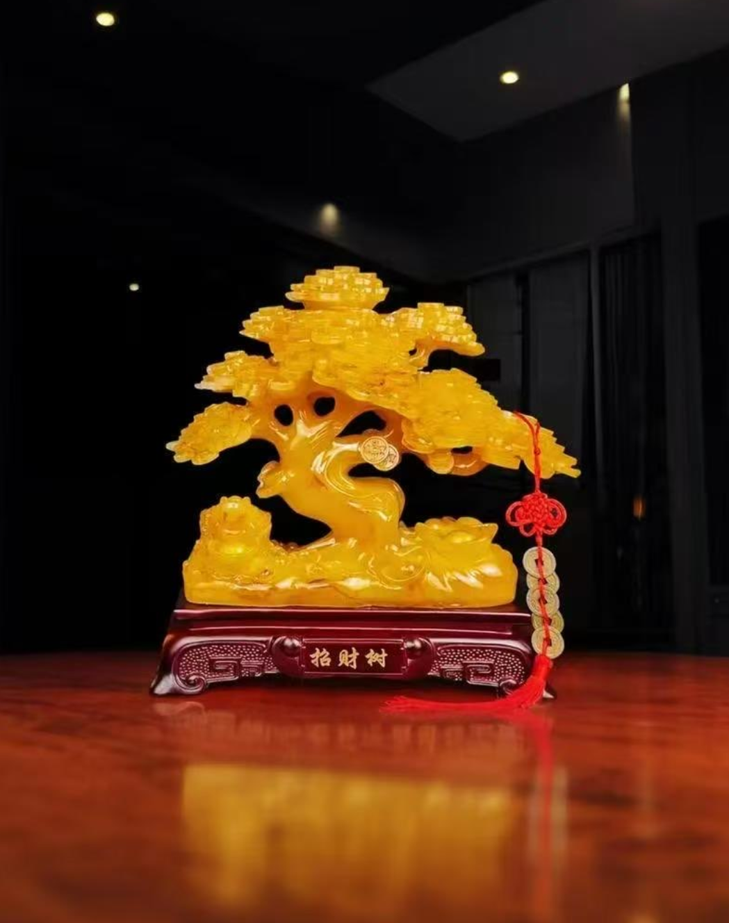 《金玉招财树》— 聚宝纳福